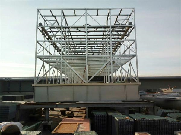 玻璃钢冷却塔型号参数有哪些,玻璃钢冷却塔结构图